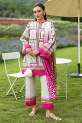 WINTER-3PC KHADDAR PRINTED SHIRT WITH KHADDAR PRINTED DUPATTA AND PRINTED TROUSER-2625