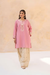 SUMMER-2PC LAWN EMBROIDERED SHIRT WITH TROUSER-260