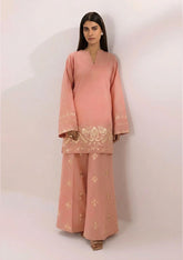 SUMMER-2PC LAWN EMBROIDERED SHIRT WITH EMBROIDERED TROUSER-51