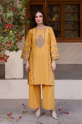 SUMMER-2PC LAWN EMBROIDERED SHIRT WITH TROUSER-145
