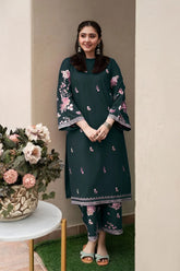 URGE-2PC LAWN EMBROIDERED SHIRT WITH EMB TROUSER-79