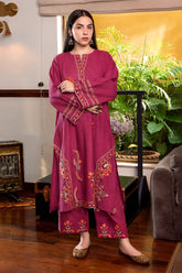 SUMMER-2PC LAWN EMBROIDERED SHIRT WITH TROUSER-1136