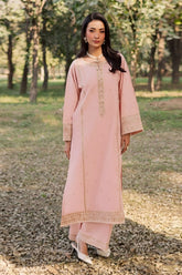 SUMMER-2PC LAWN EMBROIDERED SHIRT WITH TROUSER-178