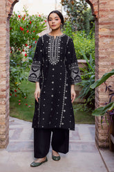 SUMMER-2PC LAWN EMBROIDERED SHIRT WITH TROUSER-299