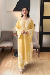 SUMMER-2PC LAWN EMBROIDERED SHIRT WITH TROUSER-94