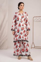 RARE STORE-2PC PRINTED BANA DORIA LAWN STITCHED SHIRT & TROUSER-63