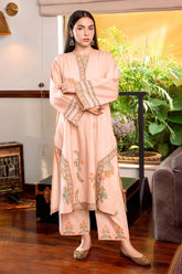 SUMMER-2PC LAWN EMBROIDERED SHIRT WITH TROUSER-1137