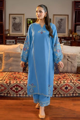 SUMMER-2PC LAWN EMBROIDERED SHIRT WITH EMB TROUSER-41