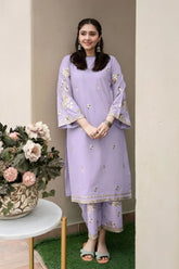 URGE-2PC LAWN EMBROIDERED SHIRT WITH EMB TROUSER-75