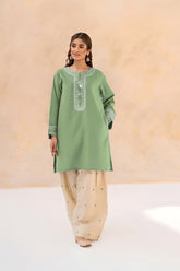 SUMMER-2PC LAWN EMBROIDERED SHIRT WITH TROUSER-312