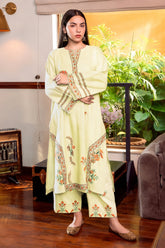 SUMMER-2PC LAWN EMBROIDERED SHIRT WITH TROUSER-1139