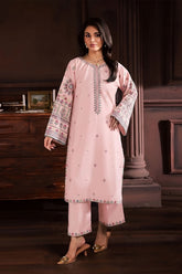 SUMMER-2PC LAWN EMBROIDERED SHIRT WITH TROUSER-162