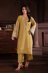 SUMMER-2PC LAWN EMBROIDERED SHIRT WITH TROUSER-163