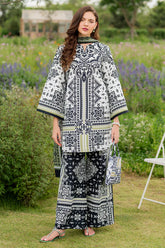 WINTER-3PC KHADDAR PRINTED SHIRT WITH KHADDAR PRINTED DUPATTA AND PRINTED TROUSER-2626