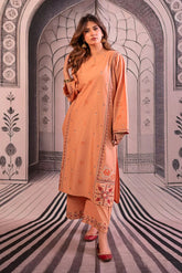 SUMMER- 2PC LAWN EMBROIDERED SHIRT AND EMBROIDERED TROUSER-3493