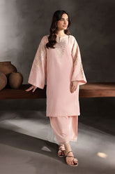 SUMMER-2PC LAWN EMBROIDERED SHIRT WITH LAWN TROUSER-287