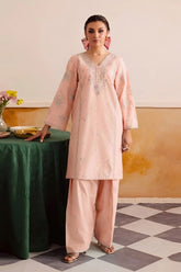 SUMMER-2PC LAWN EMBROIDERED SHIRT WITH TROUSER-250