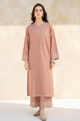 WINTER-2PC DHANAK EMBROIDERED SHIRT WITH DHANAK EMBROIDRED TROUSER-117