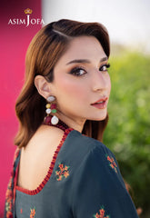 WINTER-3PC DHANAK EMBROIDERED SHIRT WITH DHANAK EMBROIDERED SHAWL AND TROUSER -4191