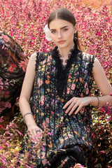 SUMMER-3PC LAWN PRINTED EMB SHIRT WITH CHIFFON PRINT DUPATTA AND PRINT TROUSER-2504