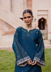 SUMMER-2PC LAWN EMBROIDERED SHIRT WITH TROUSER-115