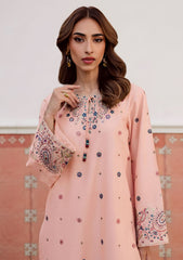 SUMMER-2PC LAWN EMBROIDERED SHIRT WITH TROUSER-137
