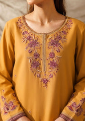 SUMMER-2PC LAWN EMBROIDERED SHIRT WITH TROUSER-212