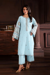 SUMMER-2PC LAWN EMBROIDERED SHIRT WITH TROUSER-165