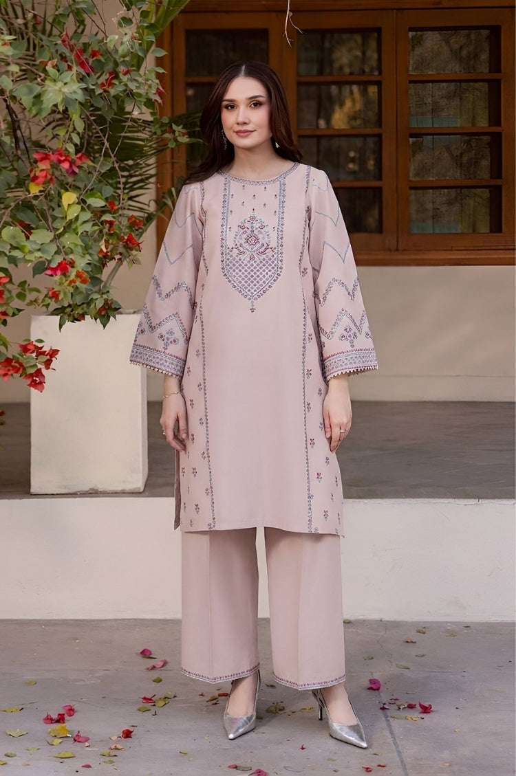 SUMMER-2PC LAWN EMBROIDERED SHIRT WITH TROUSER-150
