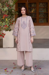 SUMMER-2PC LAWN EMBROIDERED SHIRT WITH TROUSER-150