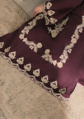 SUMMER-2PC LAWN EMBROIDERED SHIRT WITH EMBROIDERED TROUSER-49