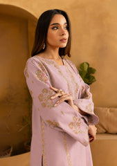 SUMMER-2PC LAWN EMBROIDERED SHIRT WITH TROUSER-1124