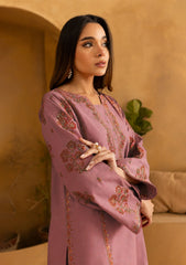 SUMMER-2PC LAWN EMBROIDERED SHIRT WITH TROUSER-1125
