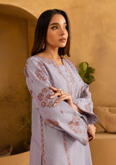 SUMMER-2PC LAWN EMBROIDERED SHIRT WITH TROUSER-1134
