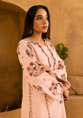 SUMMER-2PC LAWN EMBROIDERED SHIRT WITH TROUSER-1135
