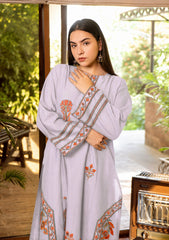 SUMMER-2PC LAWN EMBROIDERED SHIRT WITH TROUSER-1138