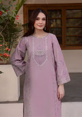 SUMMER-2PC LAWN EMBROIDERED SHIRT WITH TROUSER-144