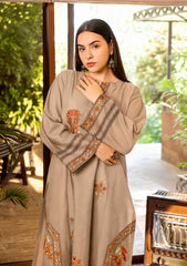 SUMMER-2PC LAWN EMBROIDERED SHIRT WITH TROUSER-1140