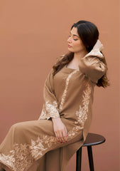 SUMMER-2PC LAWN EMBROIDERED SHIRT WITH TROUSER-1146