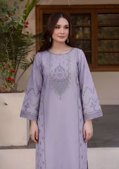 SUMMER-2PC LAWN EMBROIDERED SHIRT WITH TROUSER-143