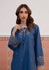 SUMMER-2PC LAWN EMBROIDERED SHIRT WITH TROUSER-1154