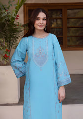 SUMMER-2PC LAWN EMBROIDERED SHIRT WITH TROUSER-141