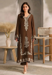 SUMMER-2PC LAWN EMBROIDERED SHIRT WITH EMBROIDERED TROUSER-50