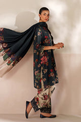 WINTER-3PC VISCOSE PRINTED SHIRT WITH VISCOSE PRINTED DUPATTA AND TROUSER-2638