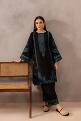 SUMMER-2PC SEQUIN LAWN EMBROIDERED SHIRT WITH SEQUIN LAWN EMBROIDERED TROUSER-3462