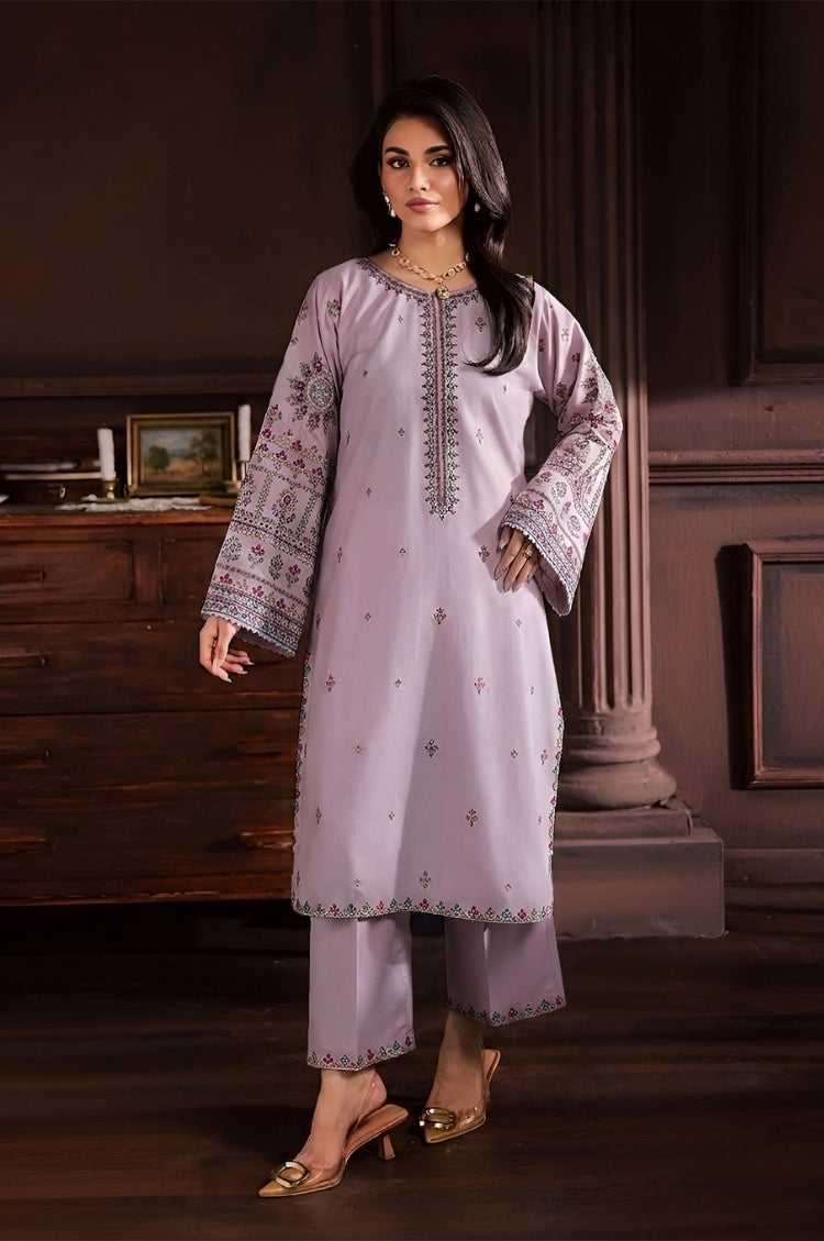 SUMMER-2PC LAWN EMBROIDERED SHIRT WITH TROUSER-167
