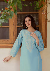 SUMMER-2PC LAWN EMBROIDERED SHIRT WITH TROUSER-298