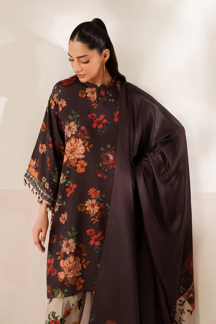 WINTER-3PC VISCOSE PRINTED SHIRT WITH VISCOSE PRINTED DUPATTA AND TROUSER-2634
