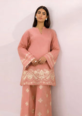 SUMMER-2PC LAWN EMBROIDERED SHIRT WITH EMBROIDERED TROUSER-51