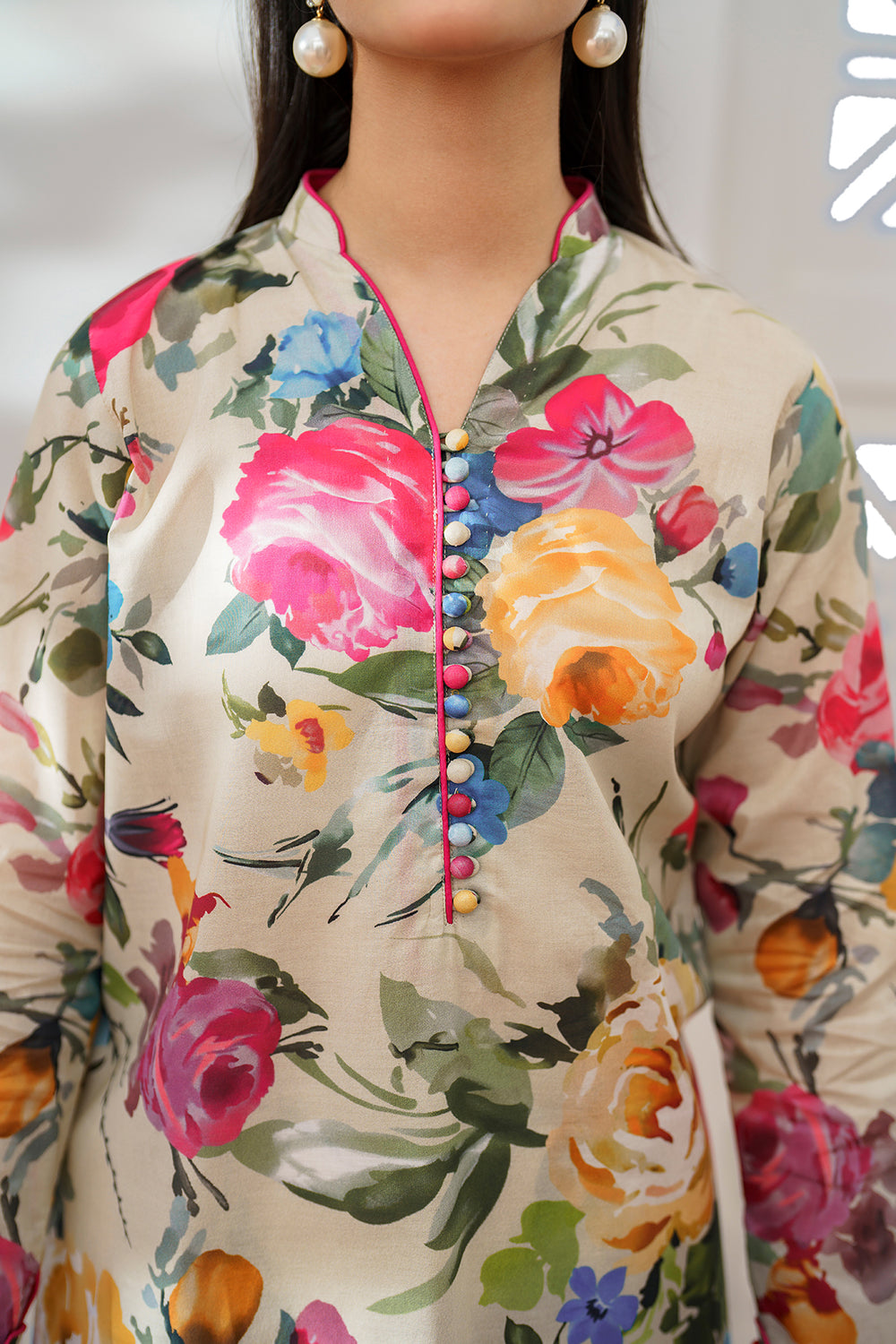 WINTER-3PC KARANDI PRINTED SHIRT WITH KARANDI PRINTED DUPATTA AND TROUSER-2578